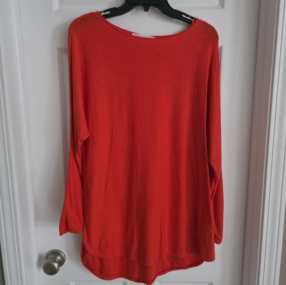 Michael Kors Women's Sweater Orange Size M